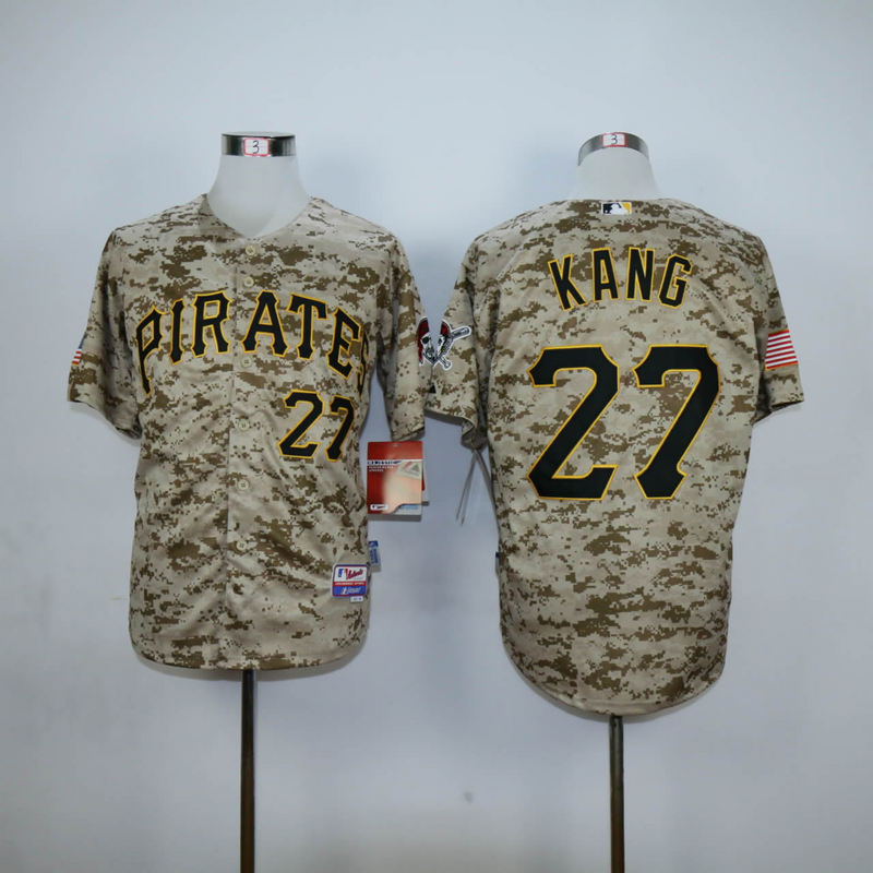 Men Pittsburgh Pirates #27 Kang Camo MLB Jerseys